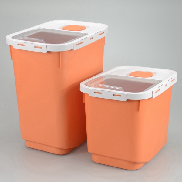 Cheap plastic pet food storage containers