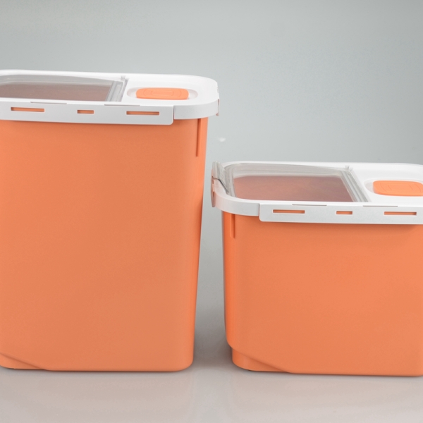 Cheap plastic pet food storage containers