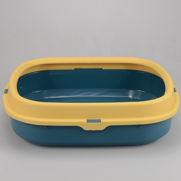 Cat Tray Plastic Cat Litter Box With Scooper