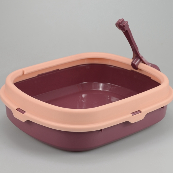 Plastic Cat Tray Plastic Cat Litter Box Without Cover