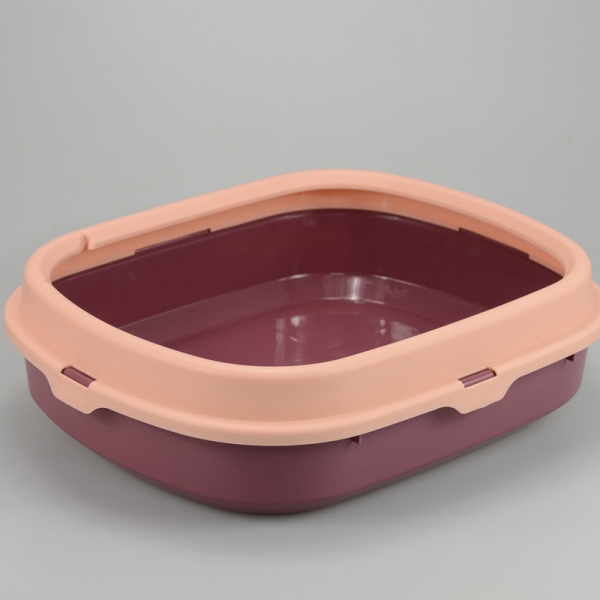 Plastic Cat Tray Plastic Cat Litter Box Without Cover