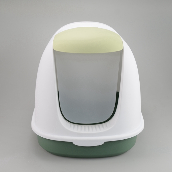 Cat Tray Plastic Cat Litter Box With Cover And Scooper