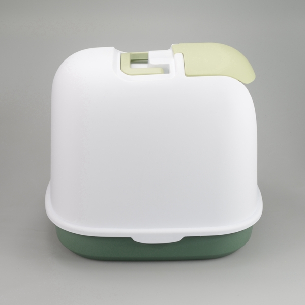 Cat Tray Plastic Cat Litter Box With Cover And Scooper