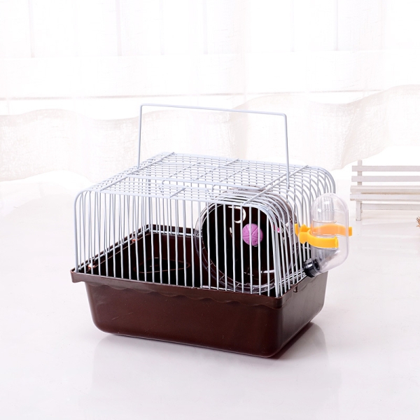Customizable Colorful Hamster Cage With Slient Running Wheel For Hamster Rat Breeding