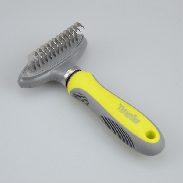 Wholesale Cleaning Stainless Steel Pet Hair Remover Comb Dog Brush