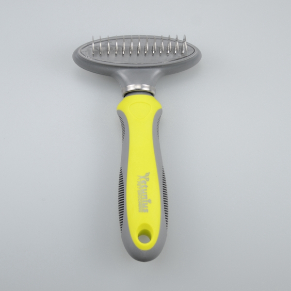 Wholesale Cleaning Stainless Steel Pet Hair Remover Comb Dog Brush