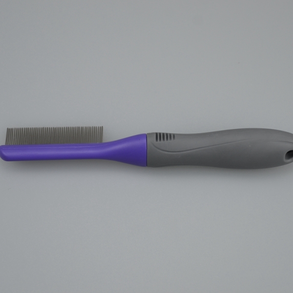 Wholesale Pet Hair Remover Brush Grooming Brush Double Sided Shedding and Dematting Undercoat Rake Comb for Dogs