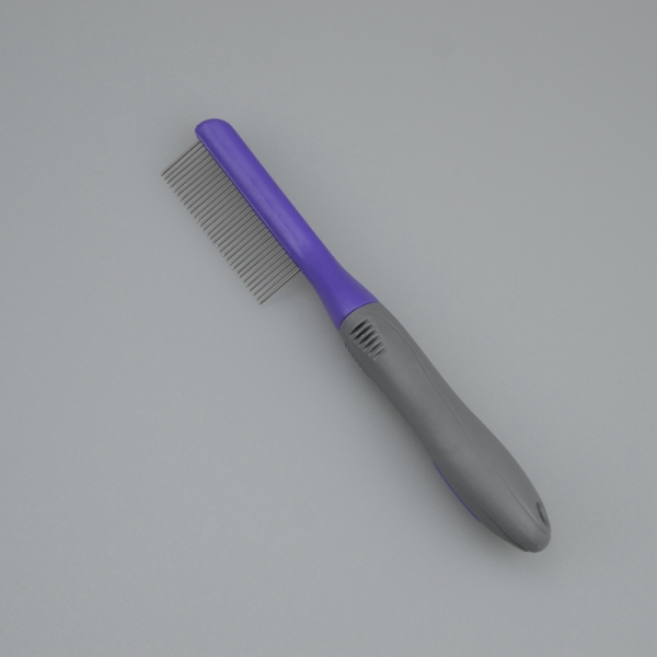 Wholesale Pet Hair Remover Brush Grooming Brush Double Sided Shedding and Dematting Undercoat Rake Comb for Dogs