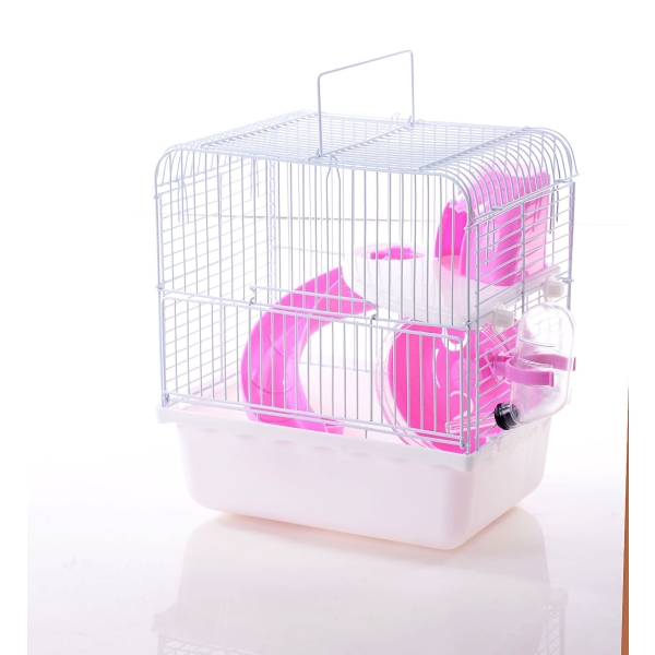 Настраиваемая портативная проволочная клетка для хомяка и морской свинки, дешевая клетка для хомяка для кормления мышей и крыс