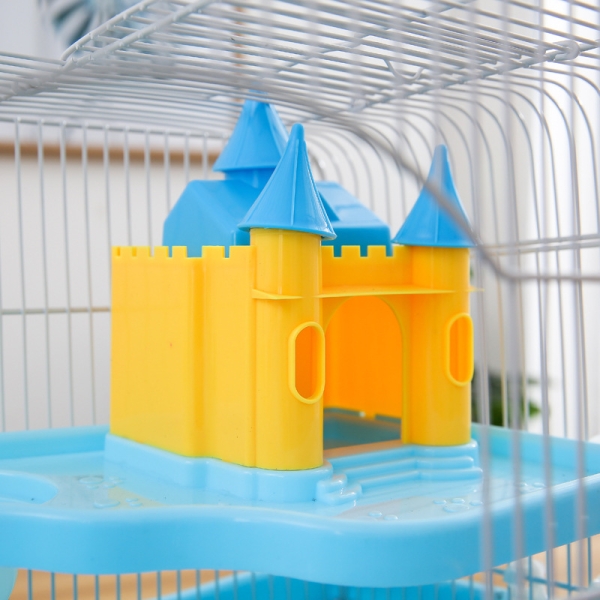 Delicate Luxury Hamster Castle House Wire Hamster Villa Cage For Hamster Playing