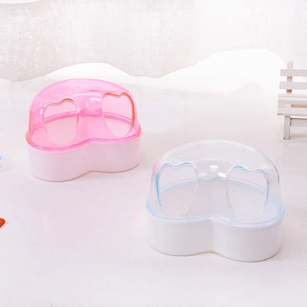 Plastic Sand Bathtub Container Pet Hamster Bathroom Bath Sand Room Sauna Toilet For Small Pet Animals Cage Accessories