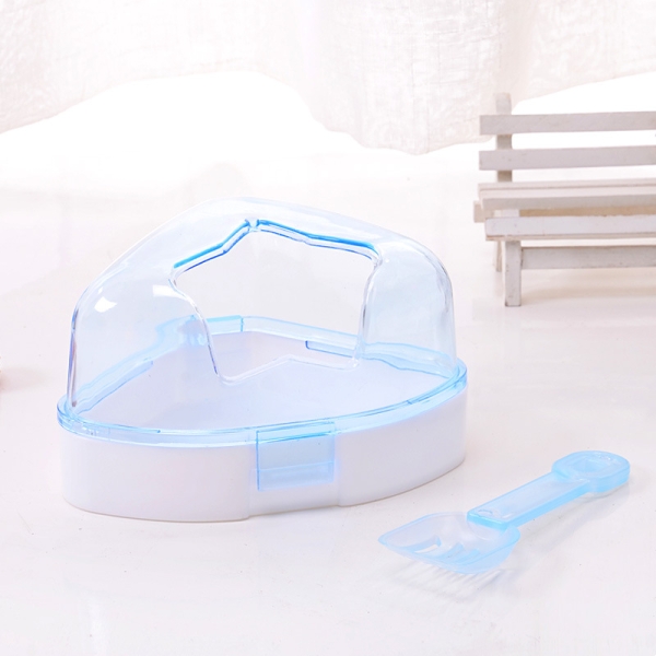 Plastic Sand Bathtub Container Pet Hamster Bathroom Bath Sand Room Sauna Toilet For Small Pet Animals Cage Accessories