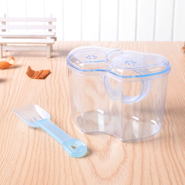 Plastic Sand Bathtub Container Pet Hamster Bathroom Bath Sand Room Sauna Toilet For Small Pet Animals Cage Accessories