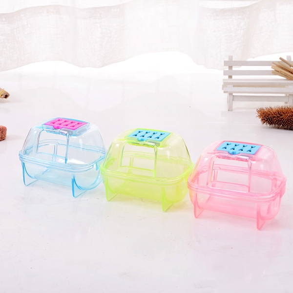 Plastic Sand Bathtub Container Pet Hamster Bathroom Bath Sand Room Sauna Toilet For Small Pet Animals Cage Accessories