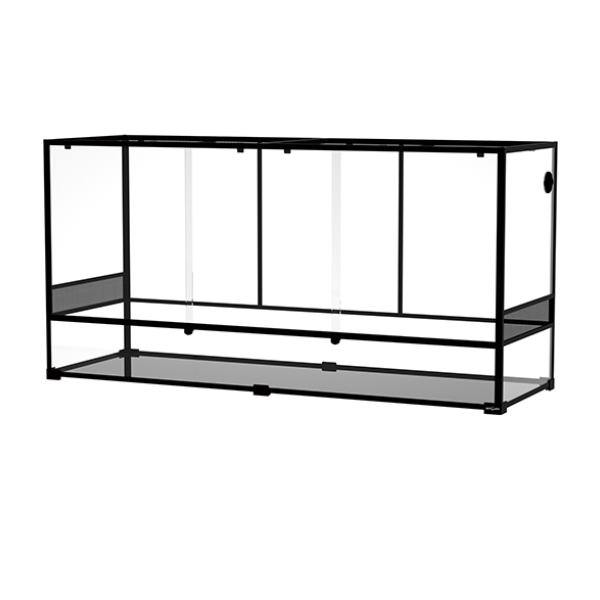 Glass Amphibious Rainforest Tank Reptile Terrarium Snake Cage Enclosure Frog Turtles Reptile Habitat