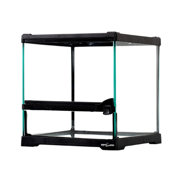 Reptile Glass Terrarium Ecological Landscape Horned Spider Guarding Palace Lizard Tortoise Glass Tank