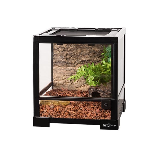 Reptile Glass Terrarium Ecological Landscape Horned Spider Guarding Palace Lizard Tortoise Glass Tank