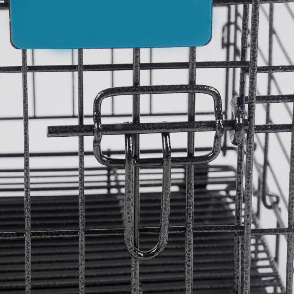 Wire Pet Cages House for Dogs and Cats Foldable Iron Carriers Animal Cage Crate