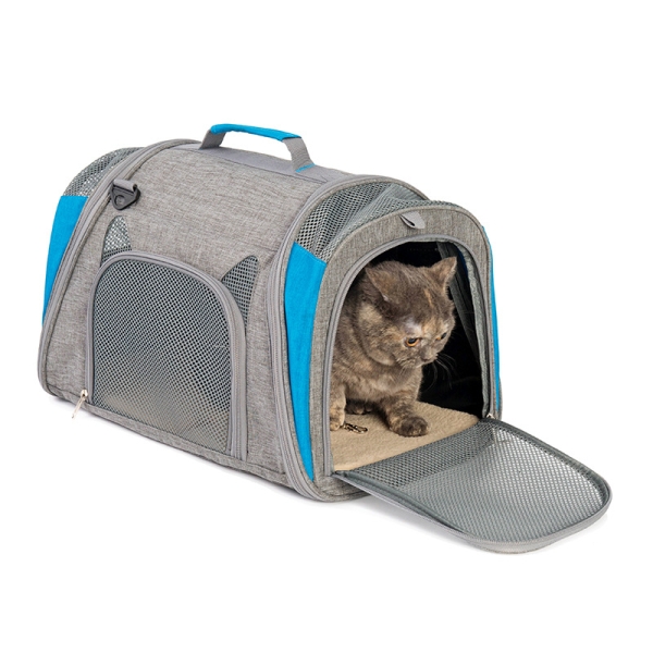 Foldable Cat Bag Pet Carrier Nylon Cat Backpacks
