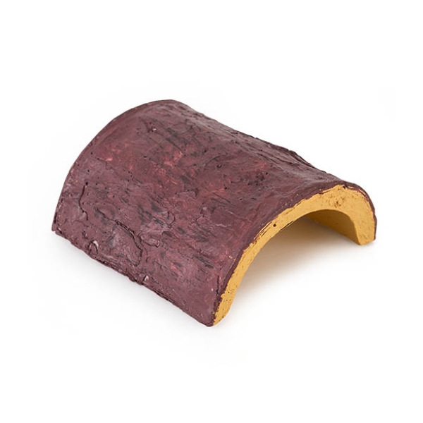 Resin Birch Shelter for Reptiles Simulation Hollow Wood Hiding House for Lizard Gecko Snake Creeper Nest Landscape Decoration