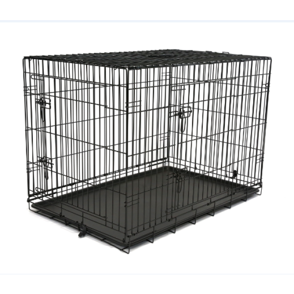 Cat cage with tray and wheels Big size metal cage wire cage