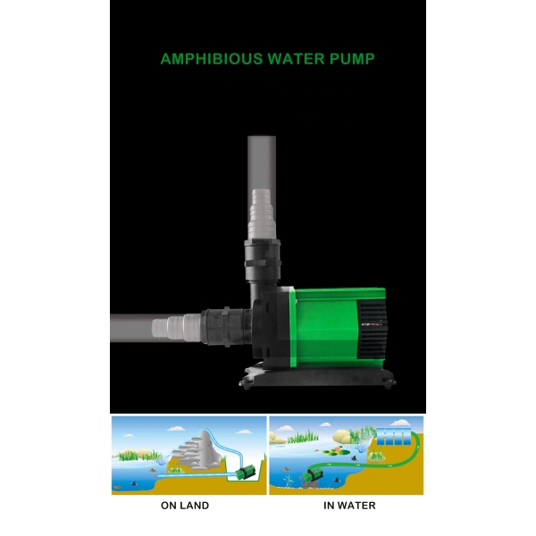 ATMAN Amphibious Frequency Conversion Water Pump Brushless Servo Motor Pump With Remote For Pond Fish Tank Water changing
