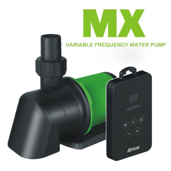 ATMAN DC24V ECO Submersible Variable Frequency Water Pump Flow Adjustable High Lift Silent Pump With Remote Control For Pond Fish Tank