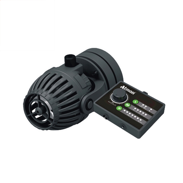 ATMAN Frequency Conversion Submersible Wave Maker Pump Cross Flow Circulation Water Pump For Reef Coral Fish Tank