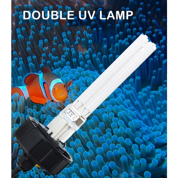 Lámpara UV sumergible para estanque de peces ATMAN, limpiador de agua para pecera, accesorios para acuario