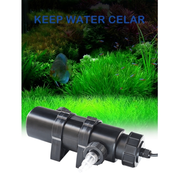 Lámpara UV sumergible para estanque de peces ATMAN, limpiador de agua para pecera, accesorios para acuario