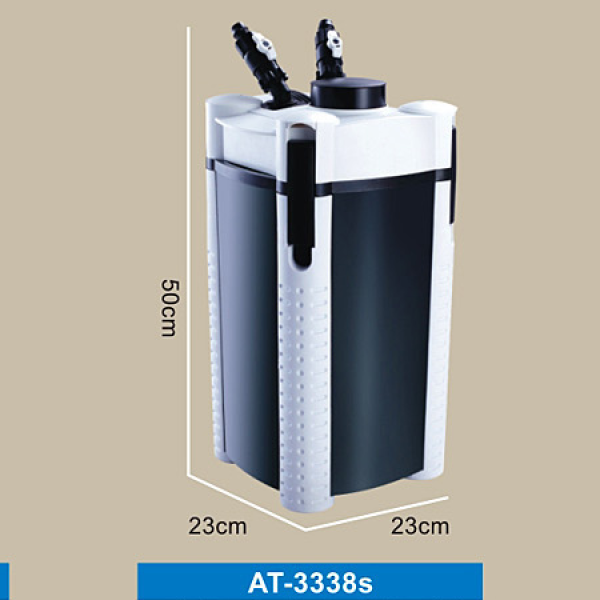 ATMAN AT Series Flow Adjustable Aquarium External Canister Filter Box With Multi-layers For Fish Tank Filtering