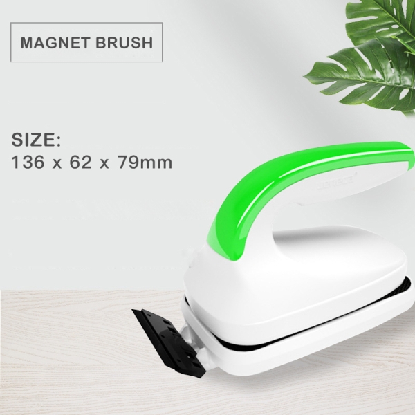 Fish Tank Strong Magnetic Cleaning Brush Double-sided Cleaning Glass Brush With Algae Scraper Cleaner Aquarium Accessory