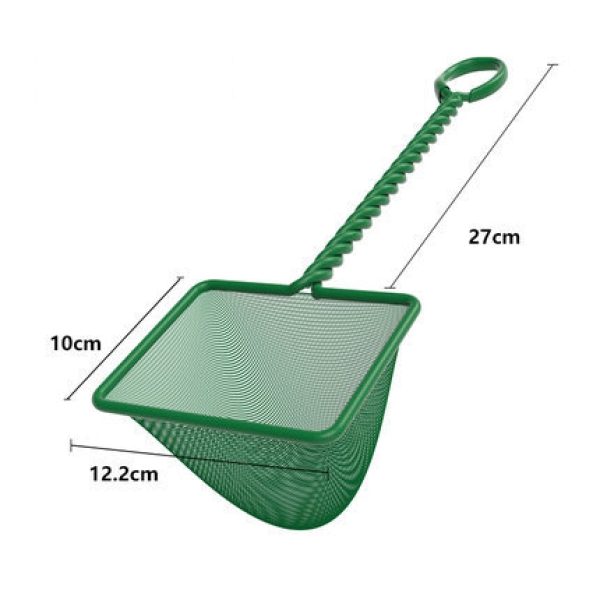 Aquarium Fish Net Small Nylon Fishing Nets with Plastic Handle for Fish Tank