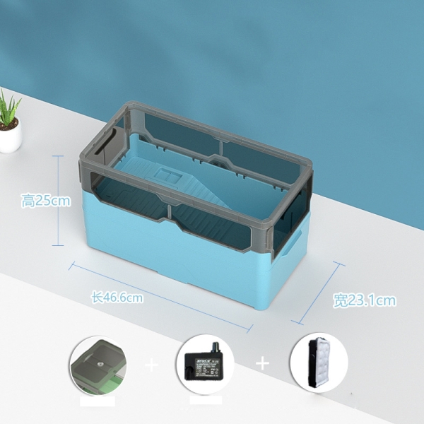 New Design Reptile Tank Terrarium Detachable Escape-Proof Plastic Turtle Tank Tortoise Cage