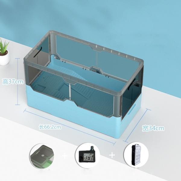 New Design Reptile Tank Terrarium Detachable Escape-Proof Plastic Turtle Tank Tortoise Cage