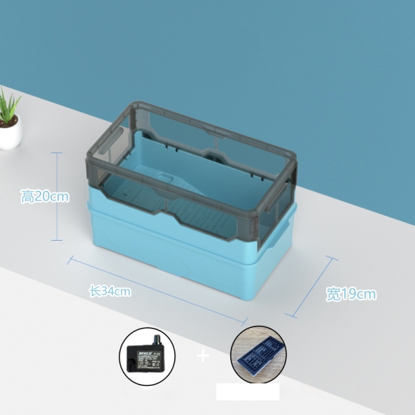 New Design Reptile Tank Terrarium Detachable Escape-Proof Plastic Turtle Tank Tortoise Cage