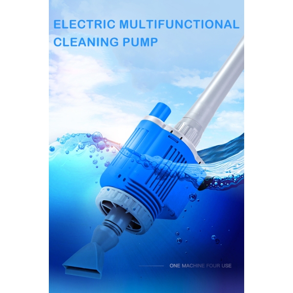 Электрический очиститель аквариума, устройство для смены воды в аквариуме, очиститель гравия в аквариуме, мытье песка