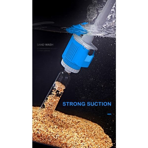 Электрический очиститель аквариума, устройство для смены воды в аквариуме, очиститель гравия в аквариуме, мытье песка