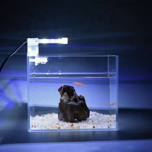 LED Aquarium Fish Tank Light Clip LED Plants Grow Lights Aquatic Freshwater Aquarium Lamp Waterproof 220V EU Plug