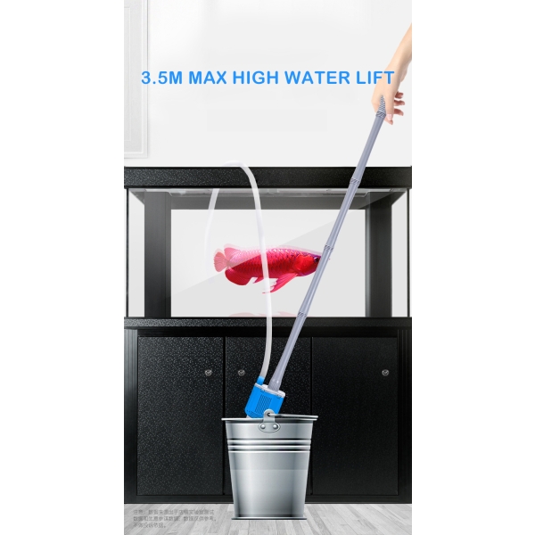 Электрический очиститель аквариума, устройство для смены воды в аквариуме, очиститель гравия в аквариуме, мытье песка