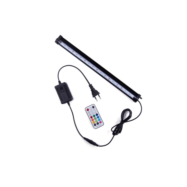 Remote control RGB Aquarium light IP68 Waterproof colorful Led Underwater Bubble lamp multicolour Fish Tank Lights