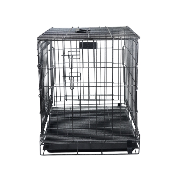 Factory Wholesale Metal Iron Wire Folded Dog Cages Customized Large Pet Cages Kennels Dog House Crate