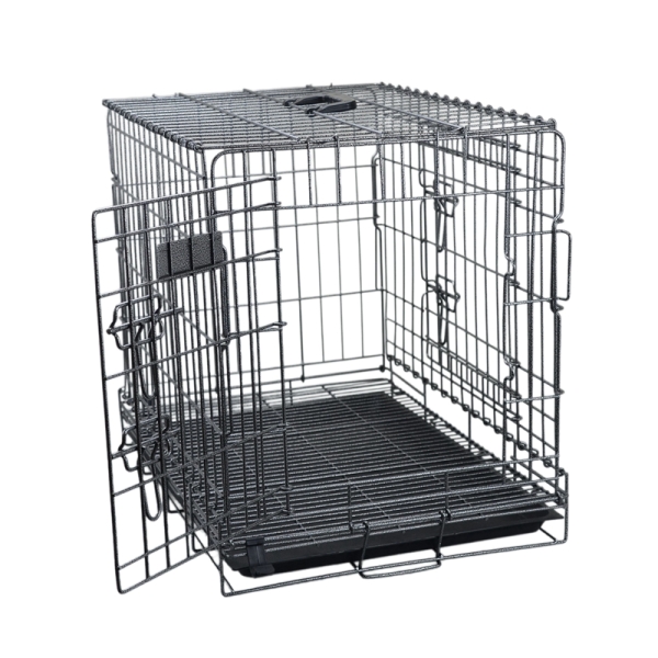 Factory Wholesale Metal Iron Wire Folded Dog Cages Customized Large Pet Cages Kennels Dog House Crate
