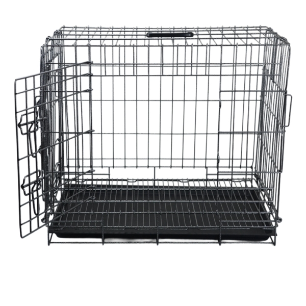 Factory Wholesale Metal Iron Wire Folded Dog Cages Customized Large Pet Cages Kennels Dog House Crate